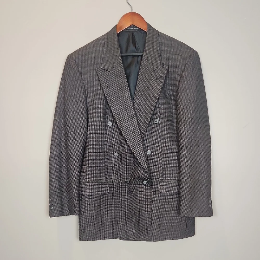 Pierre Balmain Dark Gray Pure Wool Sport Coat Size‎ 42